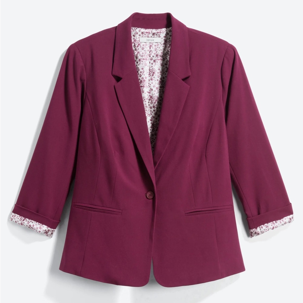 [Kensie] Rebekah Stretch Crepe Blazer